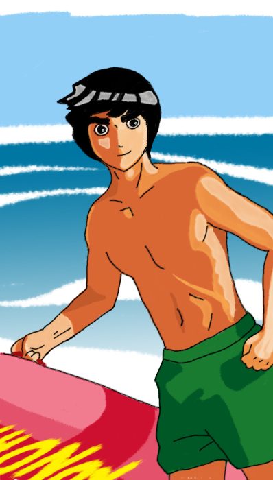 Baywatch Konoha - Lee :-D